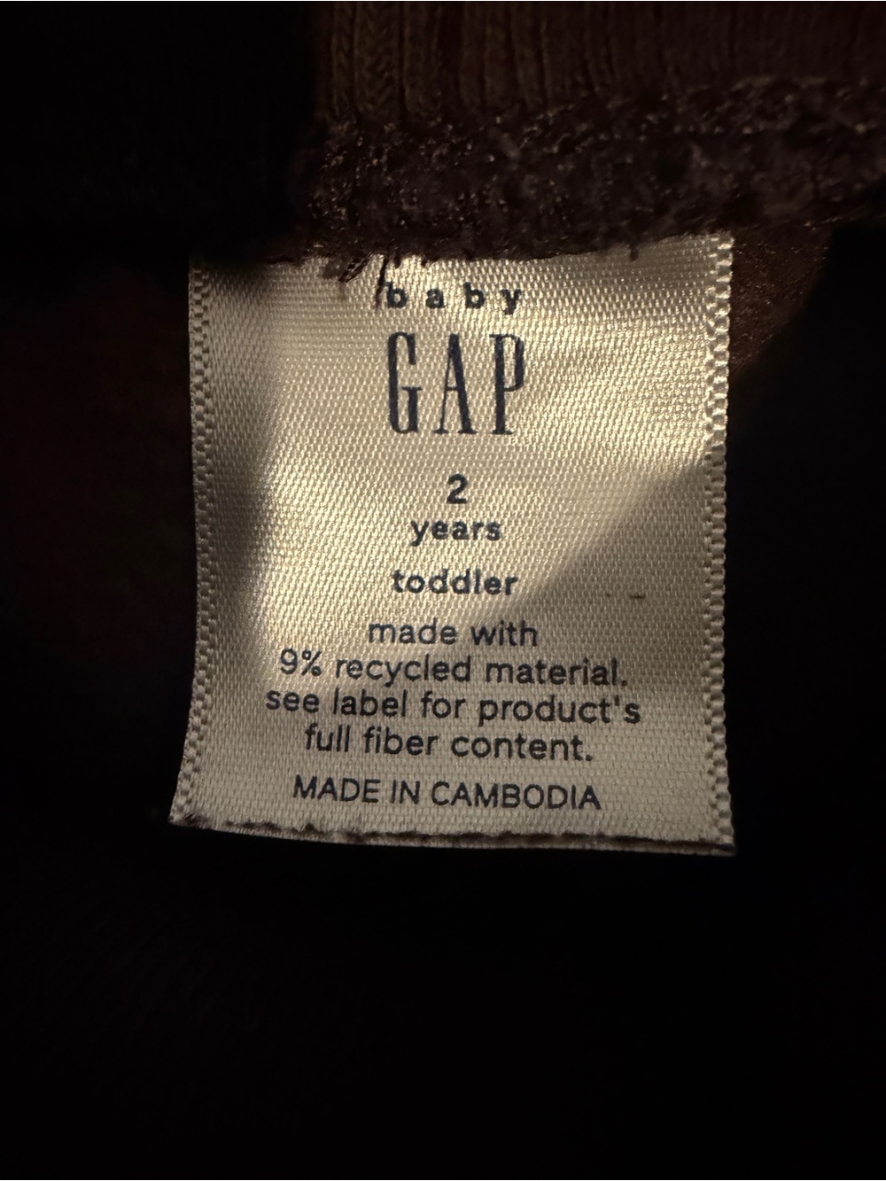 Lot of 4 Baby Gap Toddler Jogger Sweatpants Bundle 2 Years Blue Green Navy Brown - Picture 4 of 13